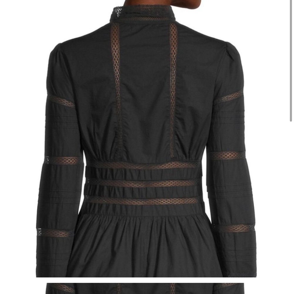 Maje Lace Trim Romper - Picture 3 of 11